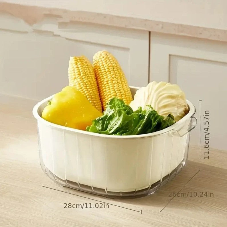 Double Layer Strainer Basket