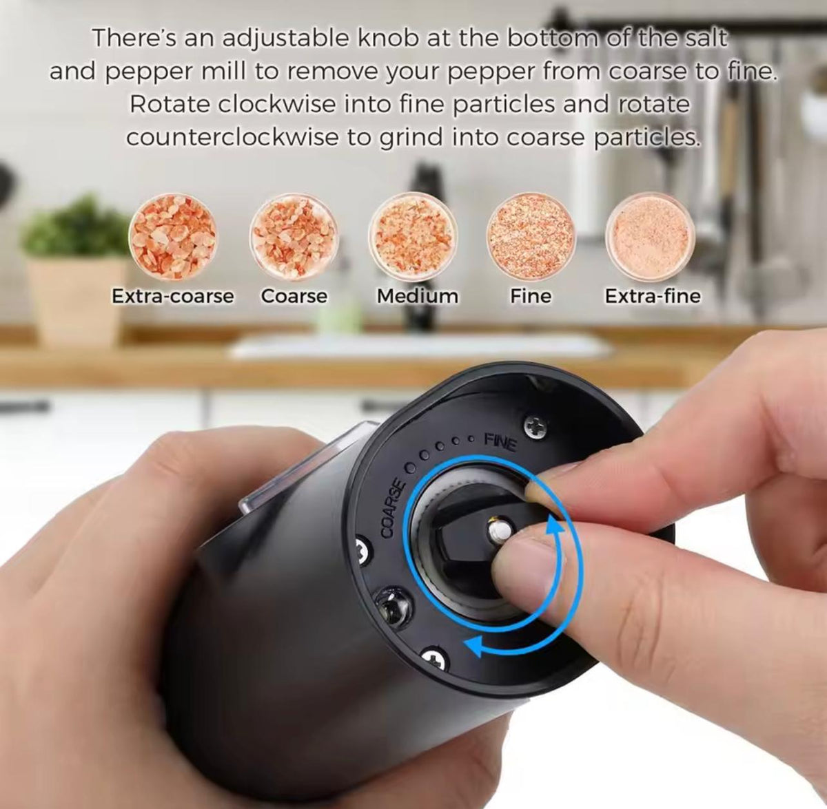 Electric Salt and Pepper Grinder