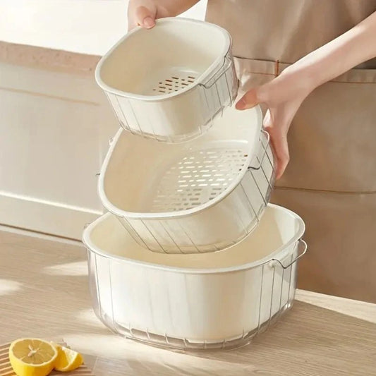 Double Layer Strainer Basket