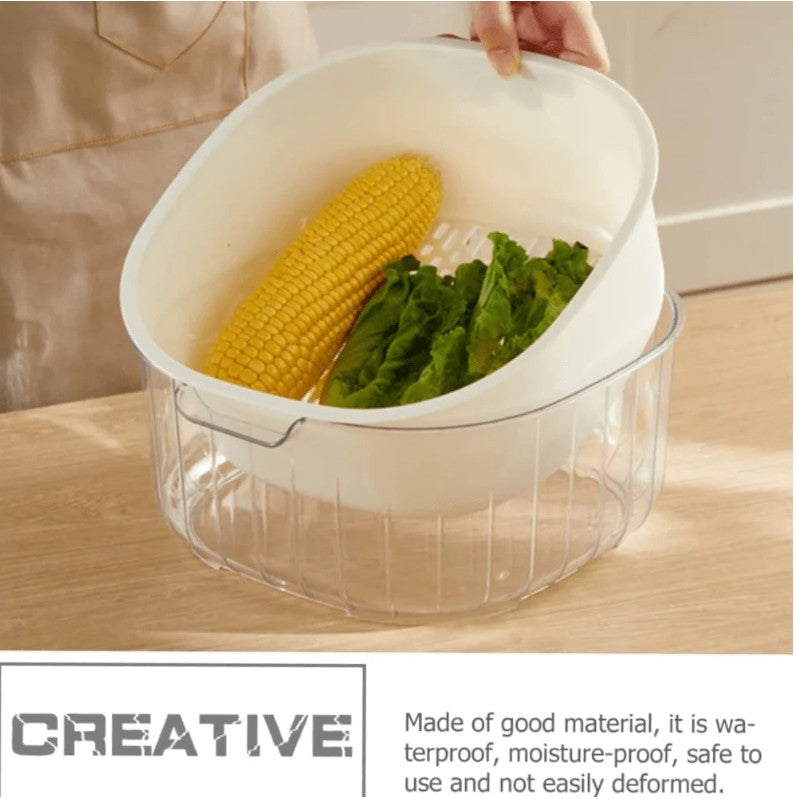 Double Layer Strainer Basket