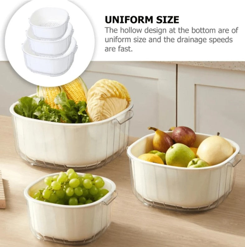 Double Layer Strainer Basket
