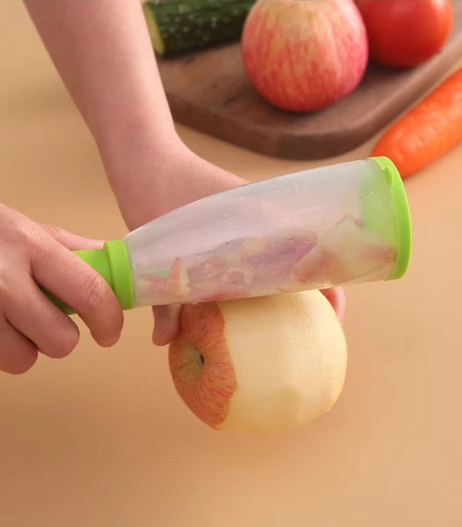 Peeling Knife With Storage Tube